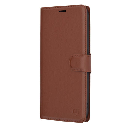 Husa pentru Nothing Phone (2a) Plus / Phone (2a), Techsuit, Leather Folio, Maro
