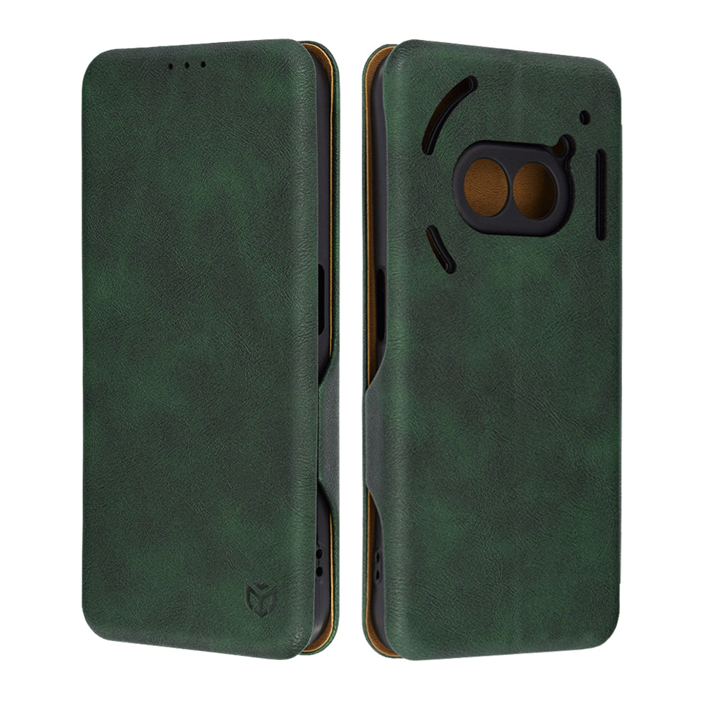 Husa pentru Nothing Phone (2a) Plus / Phone (2a), Techsuit, Safe Wallet Plus, Verde