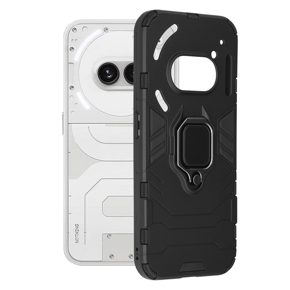 Husa pentru Nothing Phone (2a) Plus / Phone (2a), Techsuit, Shield, Neagra