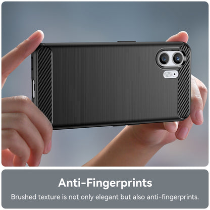 Husa pentru Nothing Phone (2), Techsuit, Carbon, Neagra