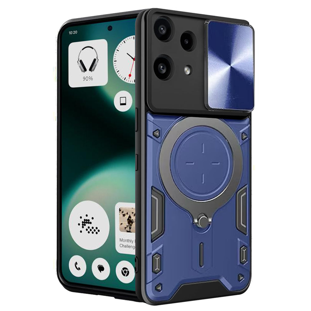 Husa pentru Nothing Phone (3a) Lite, Techsuit, CamGuard Pro, Albastra