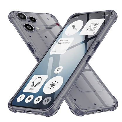 Husa pentru Nothing Phone (3a) Lite, Techsuit, Shockproof Clear, Neagra