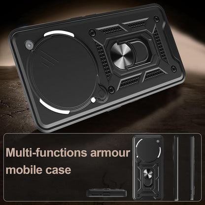 Husa pentru Nothing Phone (3a) Pro, Techsuit, CamShield, Neagra