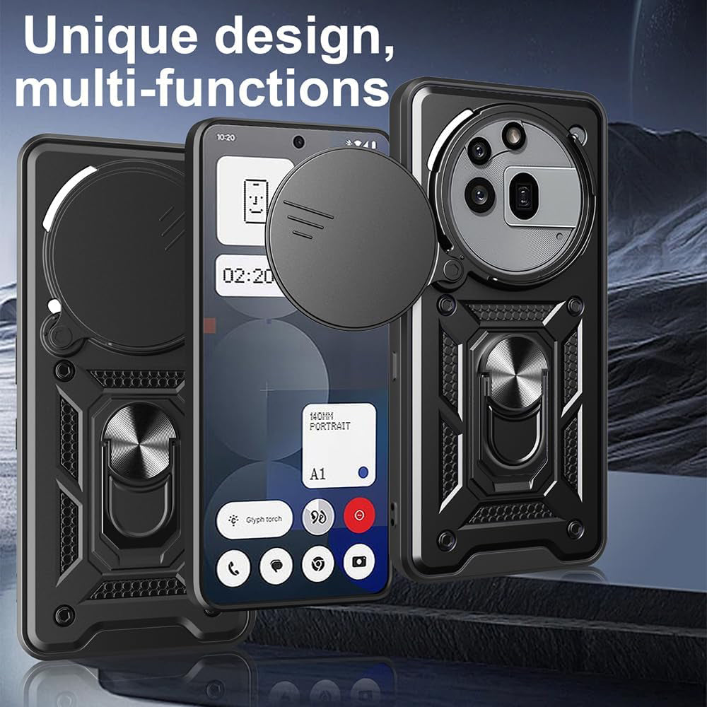 Husa pentru Nothing Phone (3a) Pro, Techsuit, CamShield, Roz