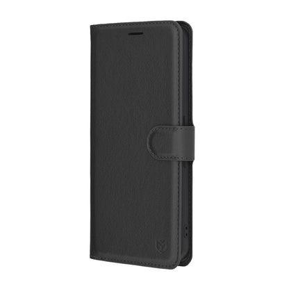 Husa pentru Nothing Phone (3a) Pro, Techsuit, Leather Folio, Neagra