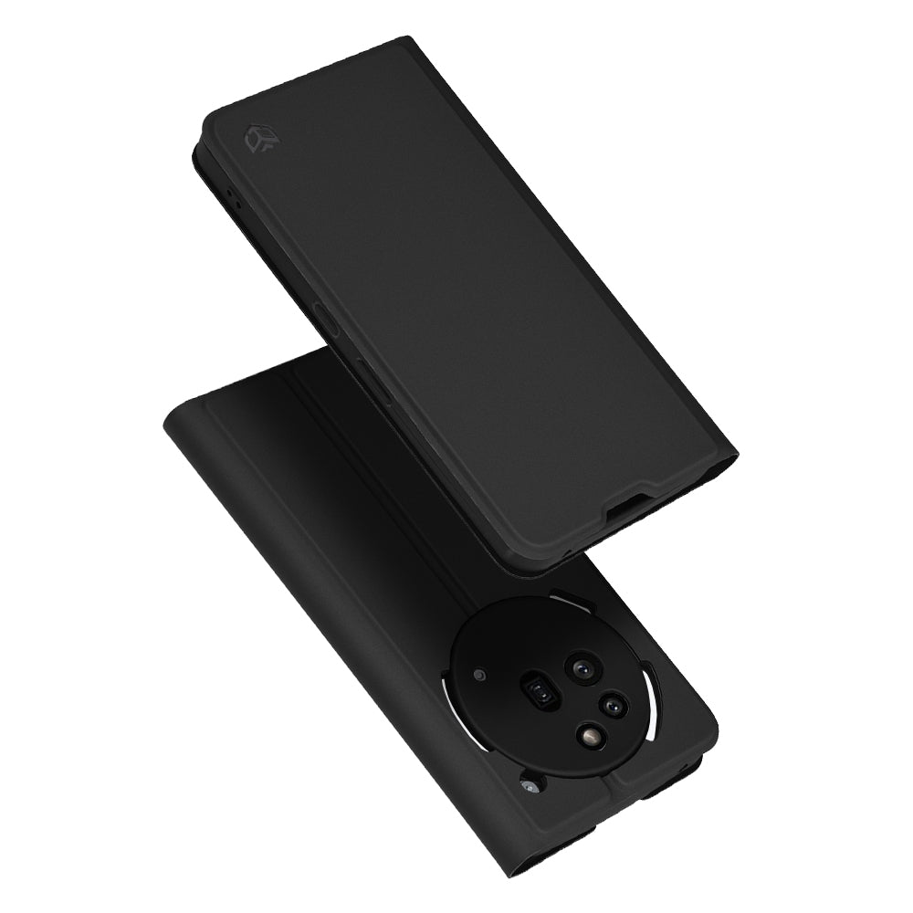 Husa pentru Nothing Phone (3a) Pro, Techsuit, Magskin Book, Neagra