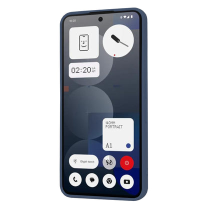Husa pentru Nothing Phone (3a) Pro, Techsuit, SoftFlex, Bleumarin
