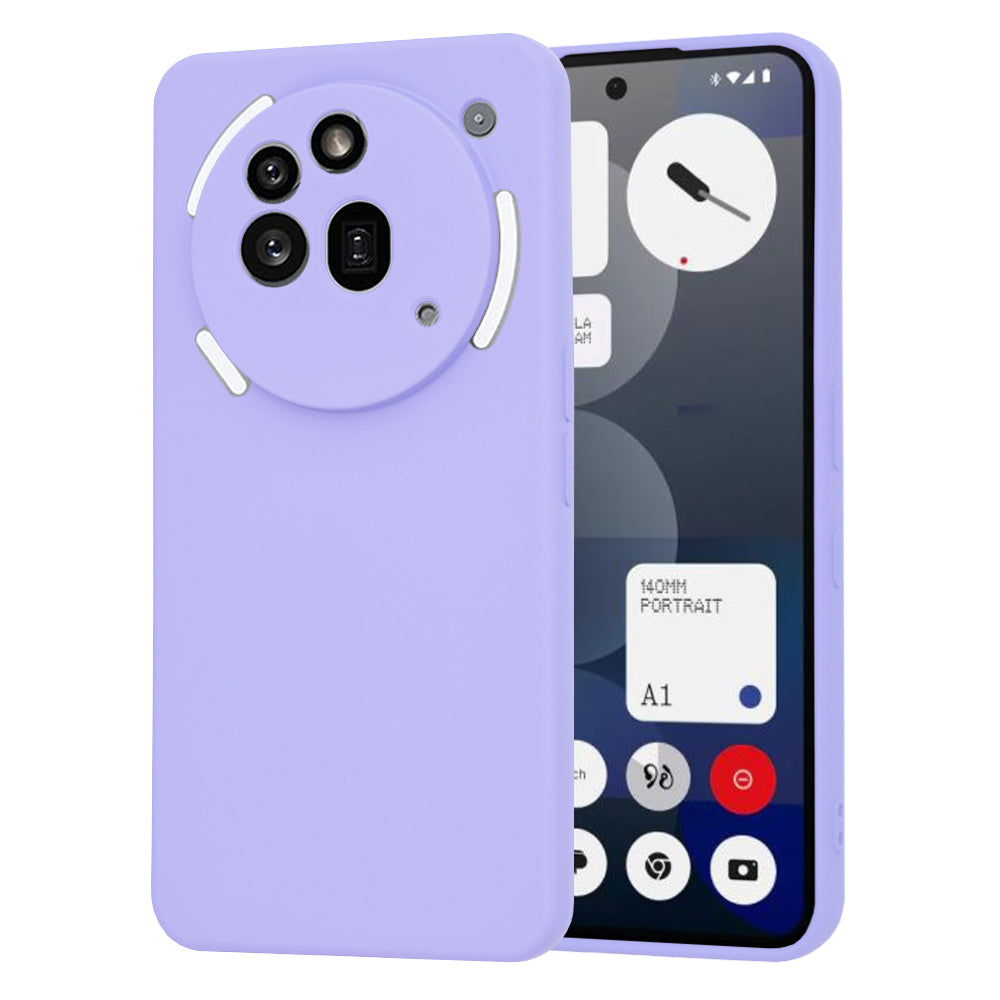 Husa pentru Nothing Phone (3a) Pro, Techsuit, SoftFlex, Mov Deschis