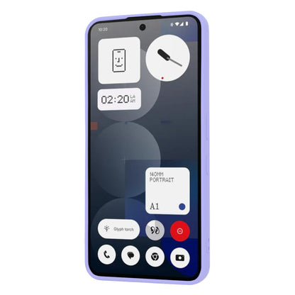 Husa pentru Nothing Phone (3a) Pro, Techsuit, SoftFlex, Mov Deschis