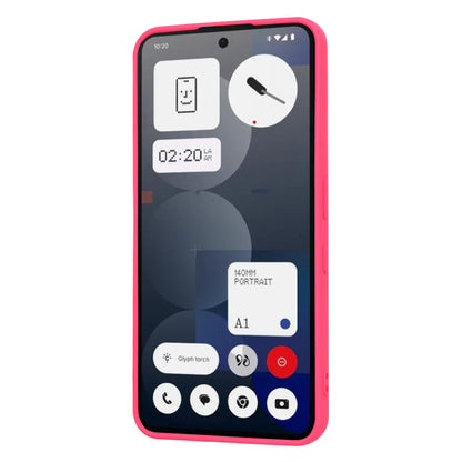 Husa pentru Nothing Phone (3a) Pro, Techsuit, SoftFlex, Roz Inchis