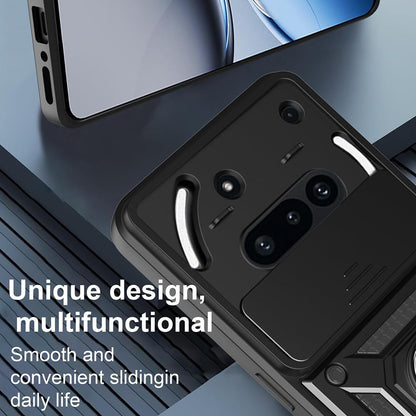 Husa pentru Nothing Phone (3a), Techsuit, CamShield, Albastra
