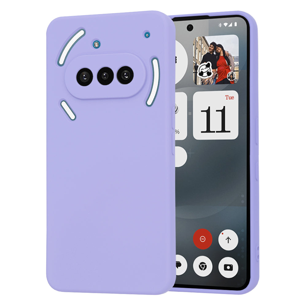 Husa pentru Nothing Phone (3a), Techsuit, SoftFlex, Mov Deschis