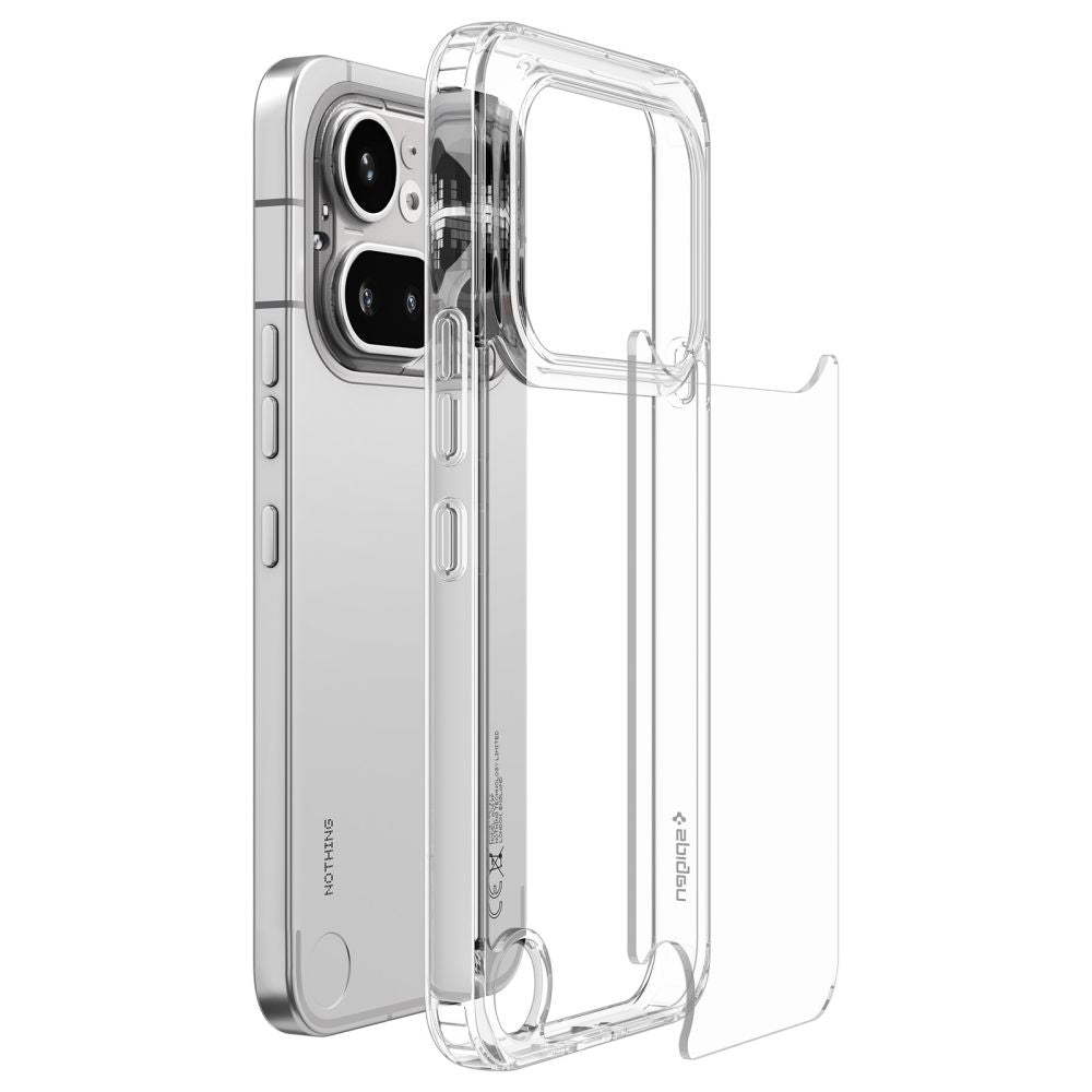 Husa pentru Nothing Phone (4a) Pro, Spigen, Ultra Hybrid, Transparenta ACS11632