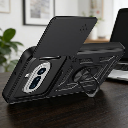 Husa pentru Nothing Phone (4a), Techsuit, CamShield, Albastra