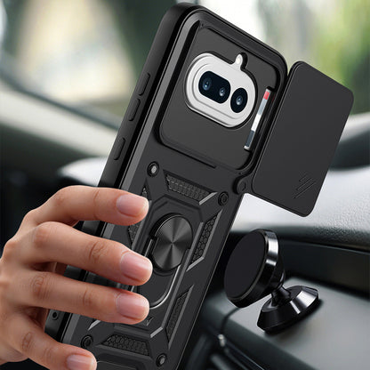 Husa pentru Nothing Phone (4a), Techsuit, CamShield, Albastra