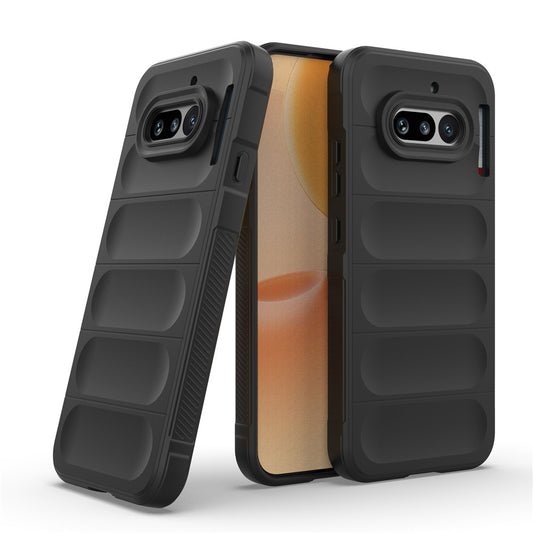 Husa pentru Nothing Phone (4a), Techsuit, Magic Shield, Neagra
