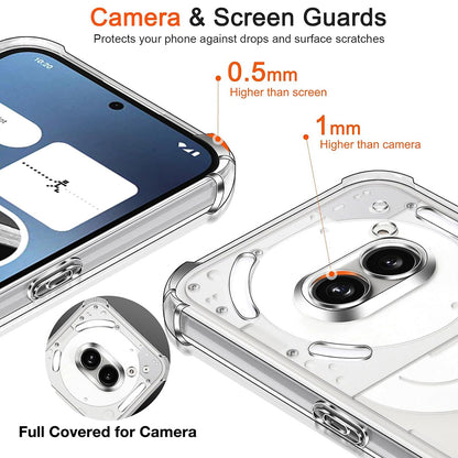 Husa pentru Nothing Phone (4a), Techsuit, Shockproof Clear, Transparenta