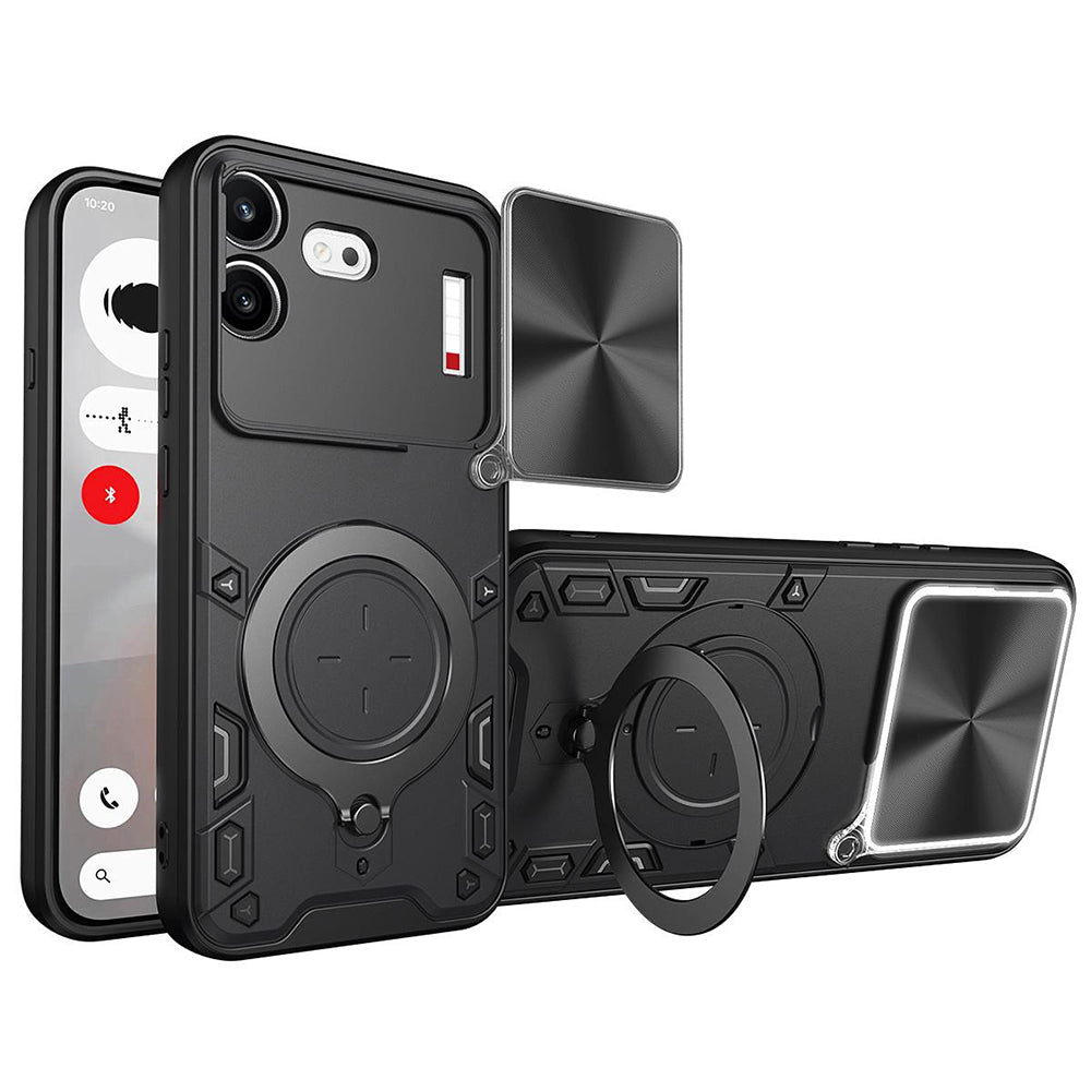 Husa pentru Nothing Phone (4b), Techsuit, CamGuard Pro, Neagra