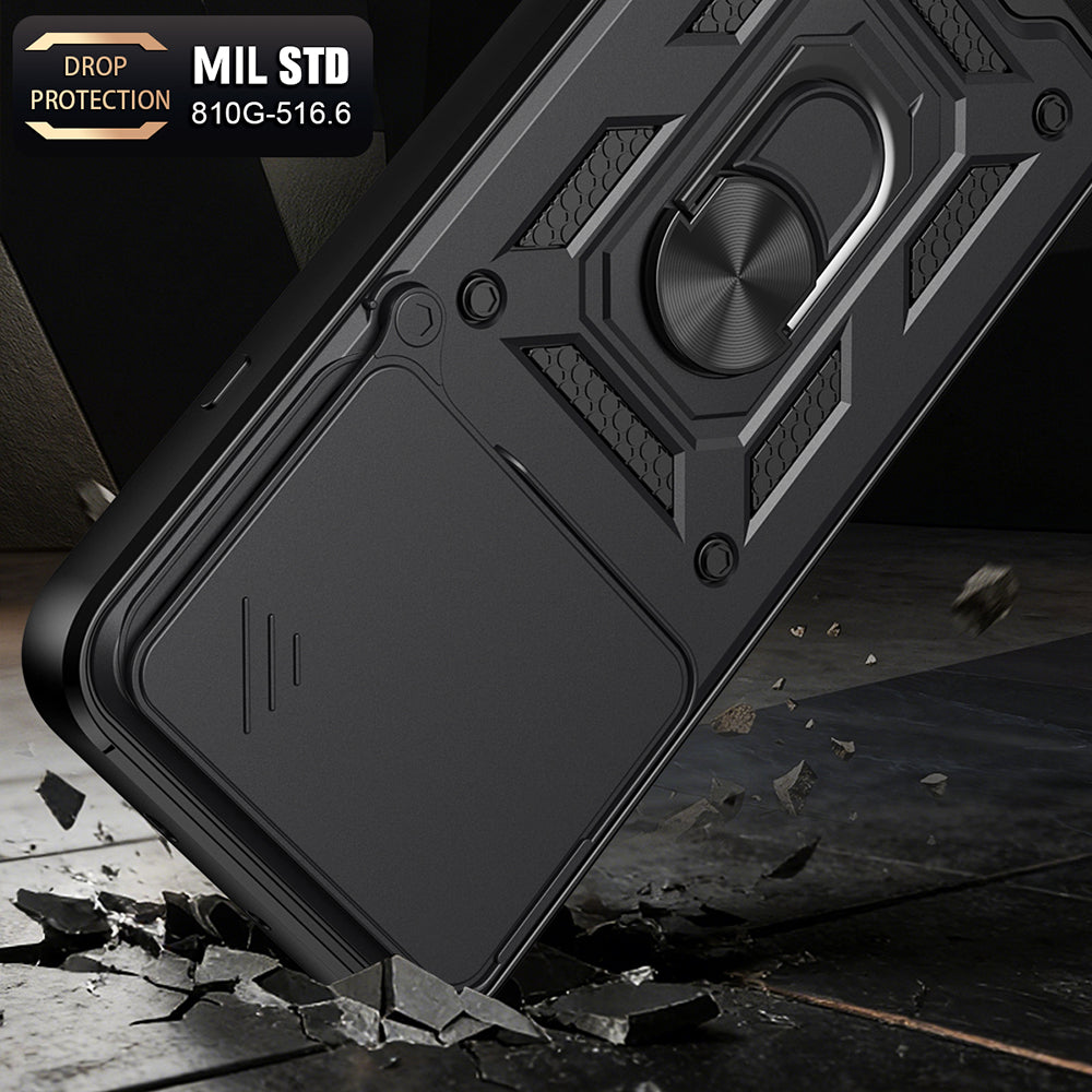 Husa pentru Nothing Phone (4b), Techsuit, CamShield, Albastra