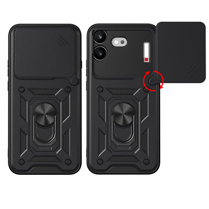 Husa pentru Nothing Phone (4b), Techsuit, CamShield, Neagra