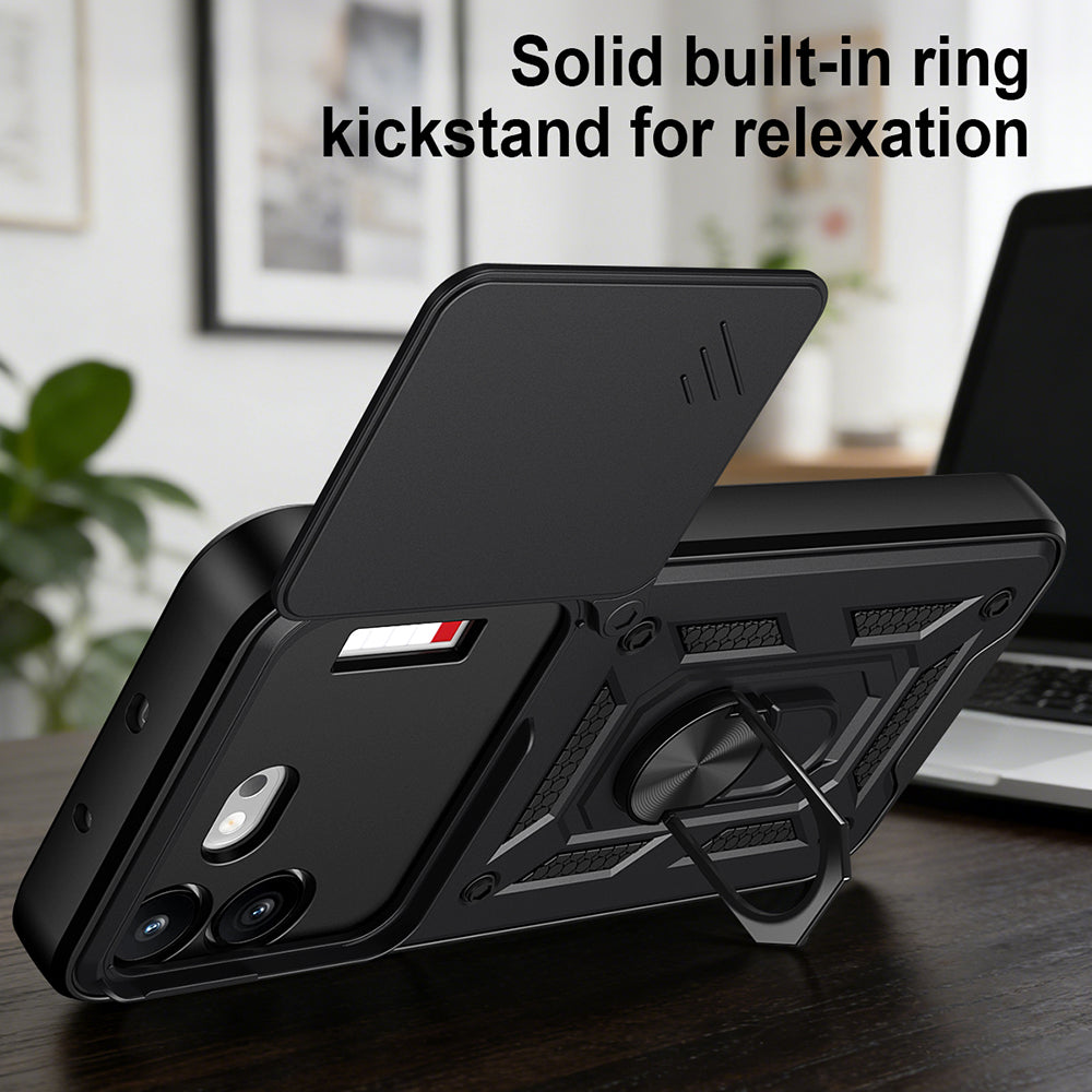 Husa pentru Nothing Phone (4b), Techsuit, CamShield, Neagra