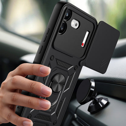 Husa pentru Nothing Phone (4b), Techsuit, CamShield, Neagra