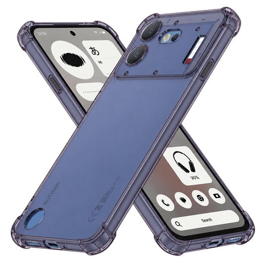 Husa pentru Nothing Phone (4b), Techsuit, Shockproof Clear, Fumurie