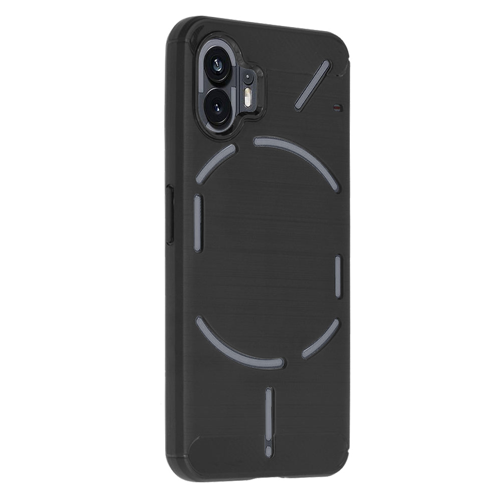 Husa pentru Nothing Phone (2), Techsuit, Carbon, Neagra