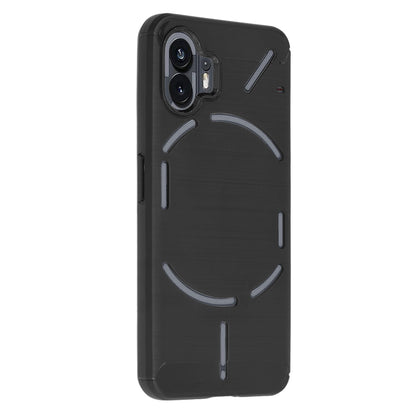 Husa pentru Nothing Phone (2), Techsuit, Carbon, Neagra
