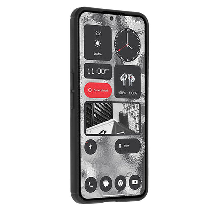 Husa pentru Nothing Phone (2), Techsuit, Carbon, Neagra