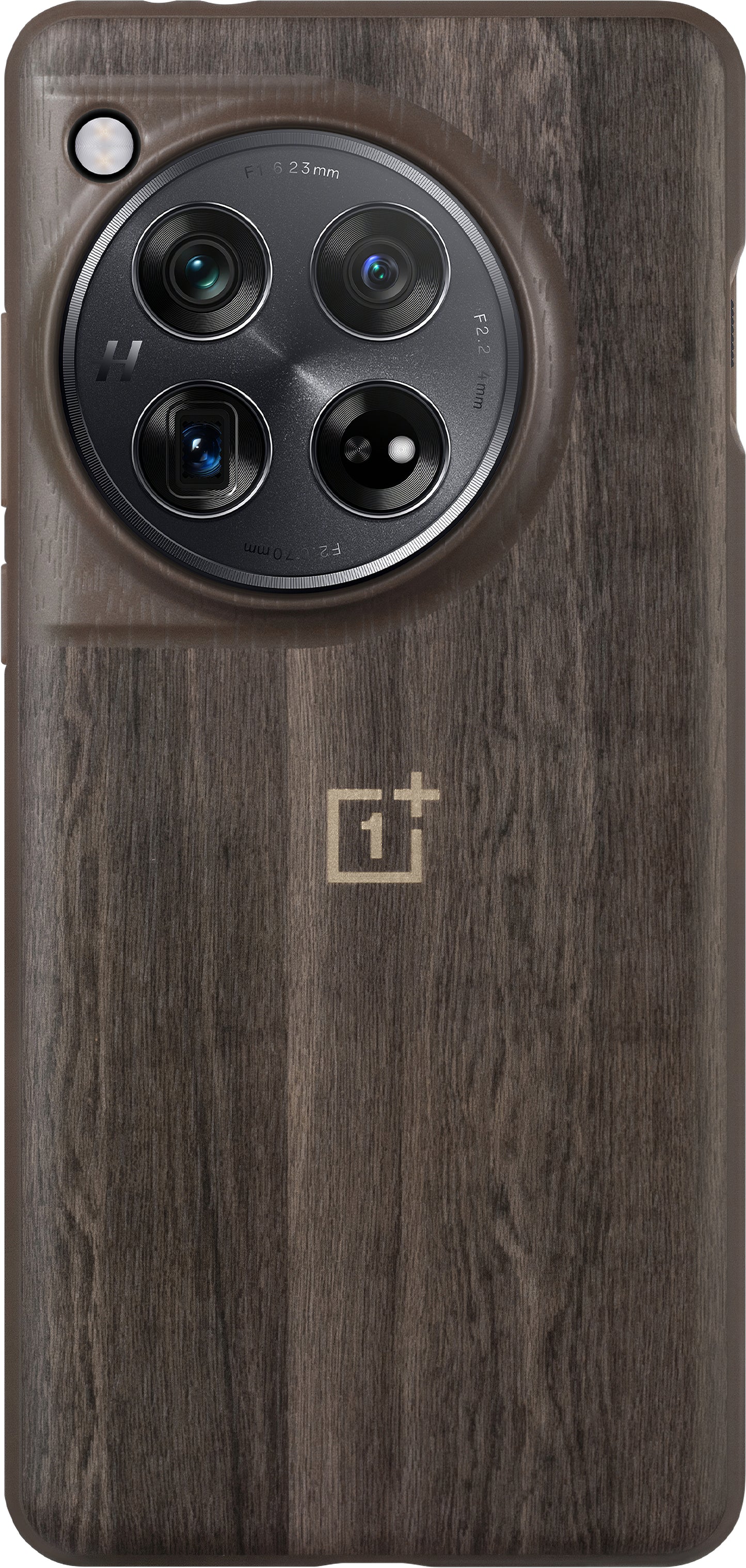 Husa pentru OnePlus 12, Walnut Texture Bumper, Maro 5431101524