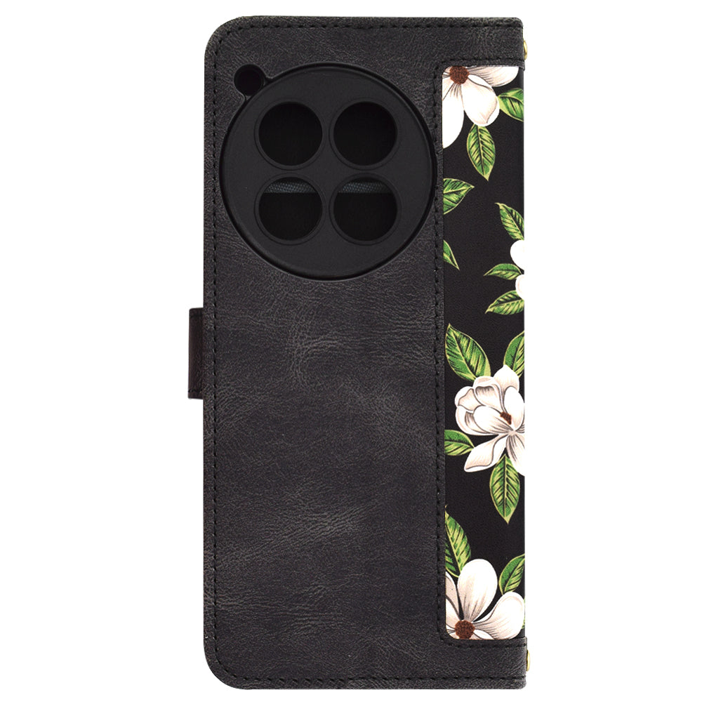 Husa pentru OnePlus 12, Techsuit, FlipCraft, Neagra