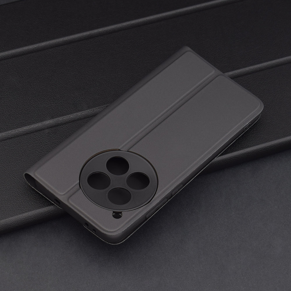 Husa pentru OnePlus 12, Techsuit, Magskin Book, Neagra