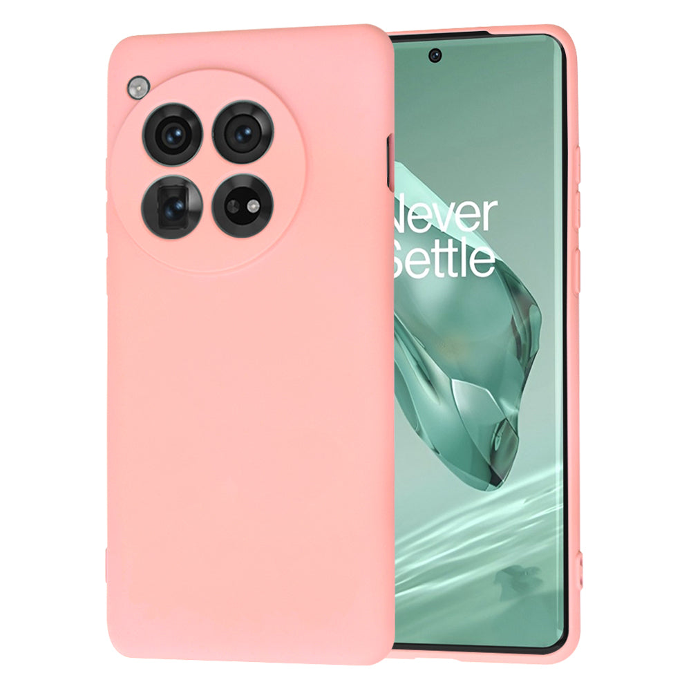 Husa pentru OnePlus 12, Techsuit, SoftFlex, Roz Deschis