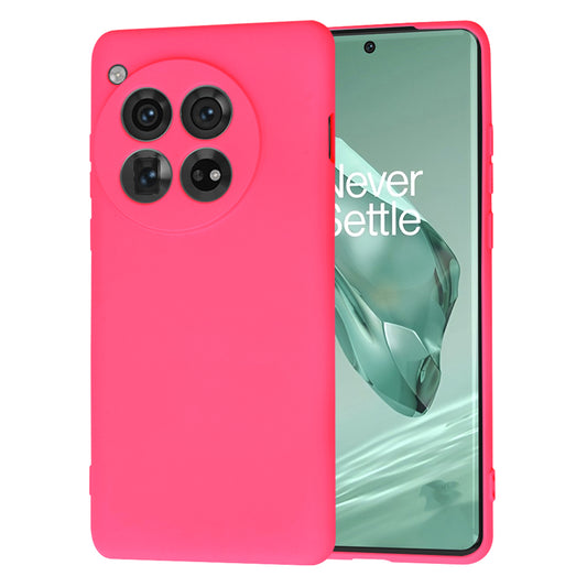 Husa pentru OnePlus 12, Techsuit, SoftFlex, Roz Inchis
