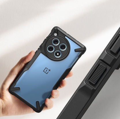 Etui dla OnePlus 12R, Ringke, Fusion X, czarne 