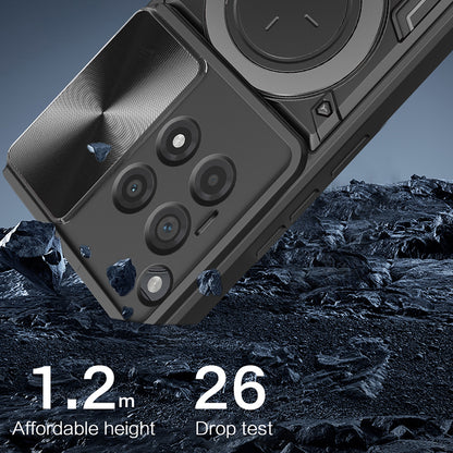 Husa pentru OnePlus 12R, Techsuit, CamGuard Pro, Roz Aurie