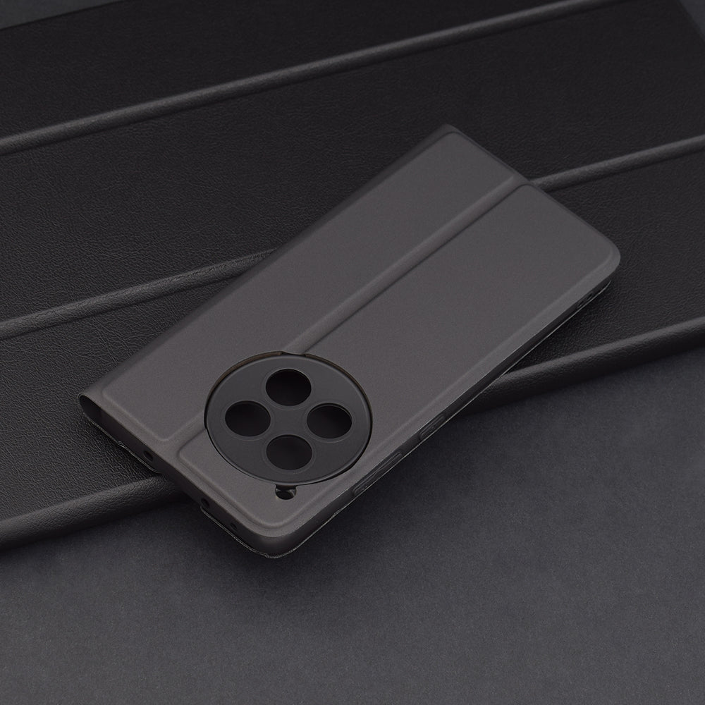 Husa pentru OnePlus 12R, Techsuit, Magskin Book, Neagra