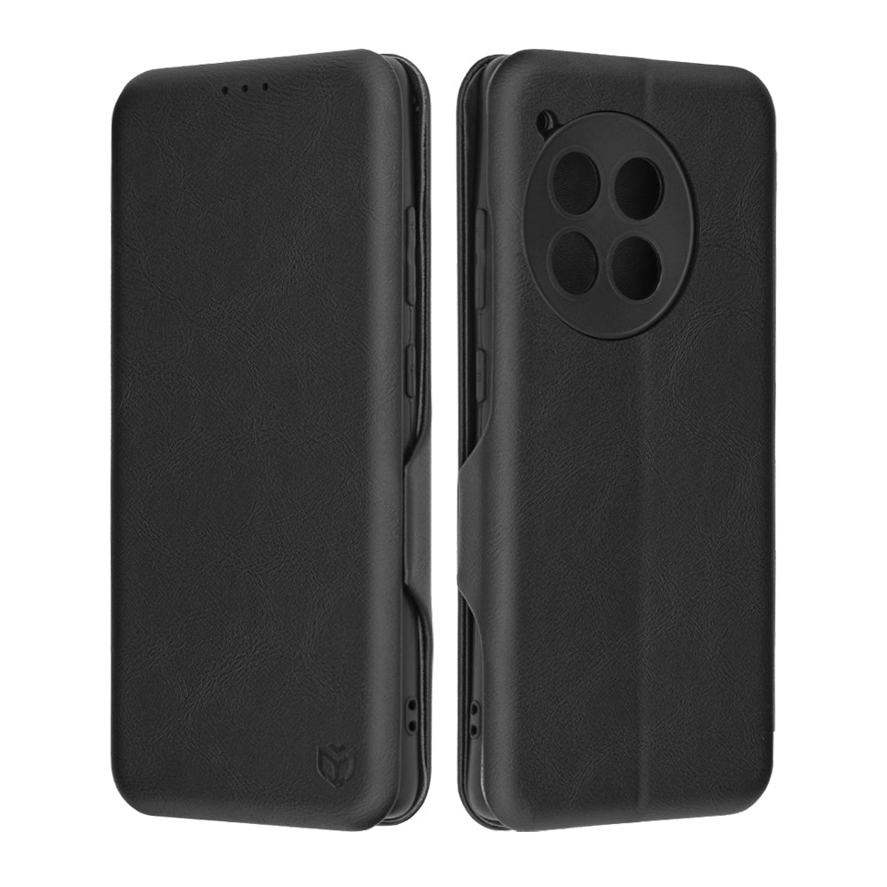 Husa pentru OnePlus 12R, Techsuit, Safe Wallet Plus, Neagra