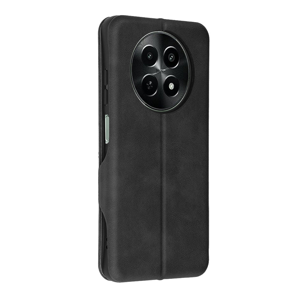 Husa pentru OnePlus 12R, Techsuit, Safe Wallet Plus, Neagra