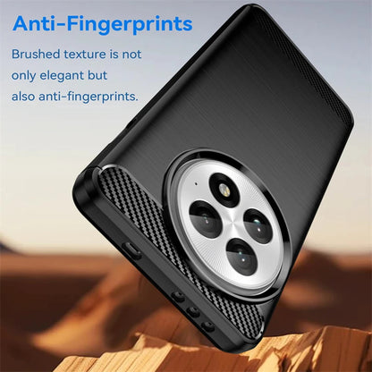 Husa pentru OnePlus 13, Techsuit, Carbon, Albastra