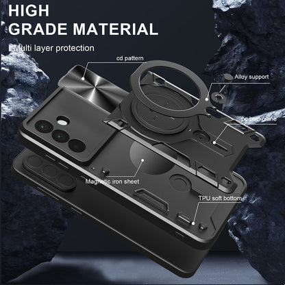Husa pentru OnePlus 13R, Techsuit, CamGuard Pro, Mov