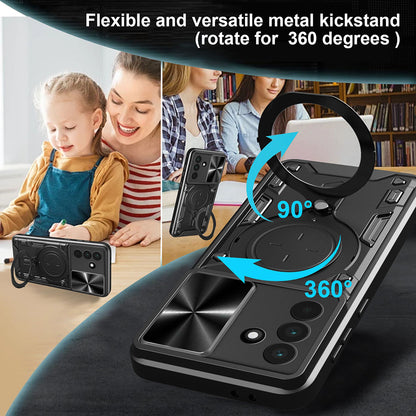 Husa pentru OnePlus 13R, Techsuit, CamGuard Pro, Mov