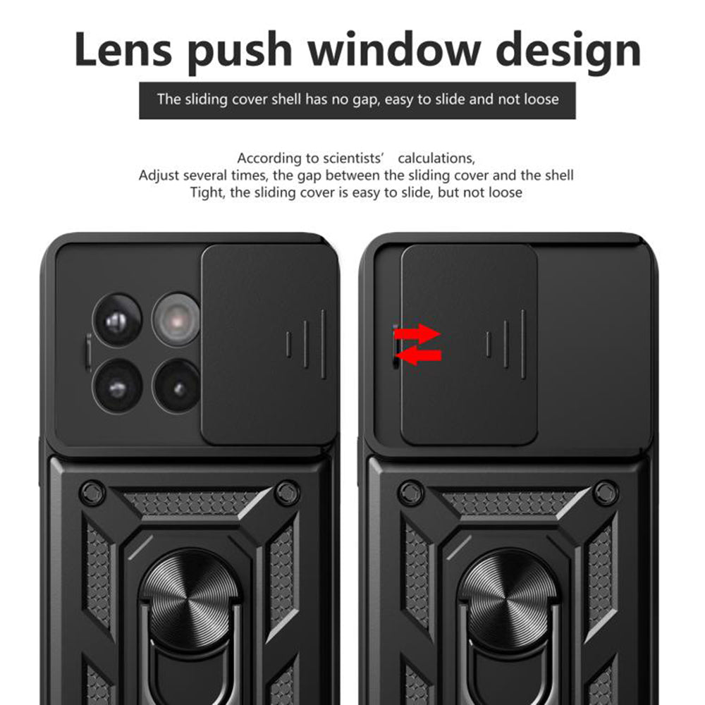 Husa pentru OnePlus 13R, Techsuit, CamShield, Albastra