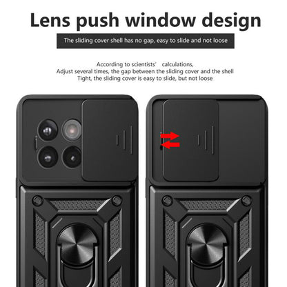 Husa pentru OnePlus 13R, Techsuit, CamShield, Albastra