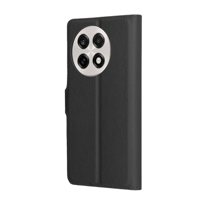 Husa pentru OnePlus 13R, Techsuit, Leather Folio, Neagra