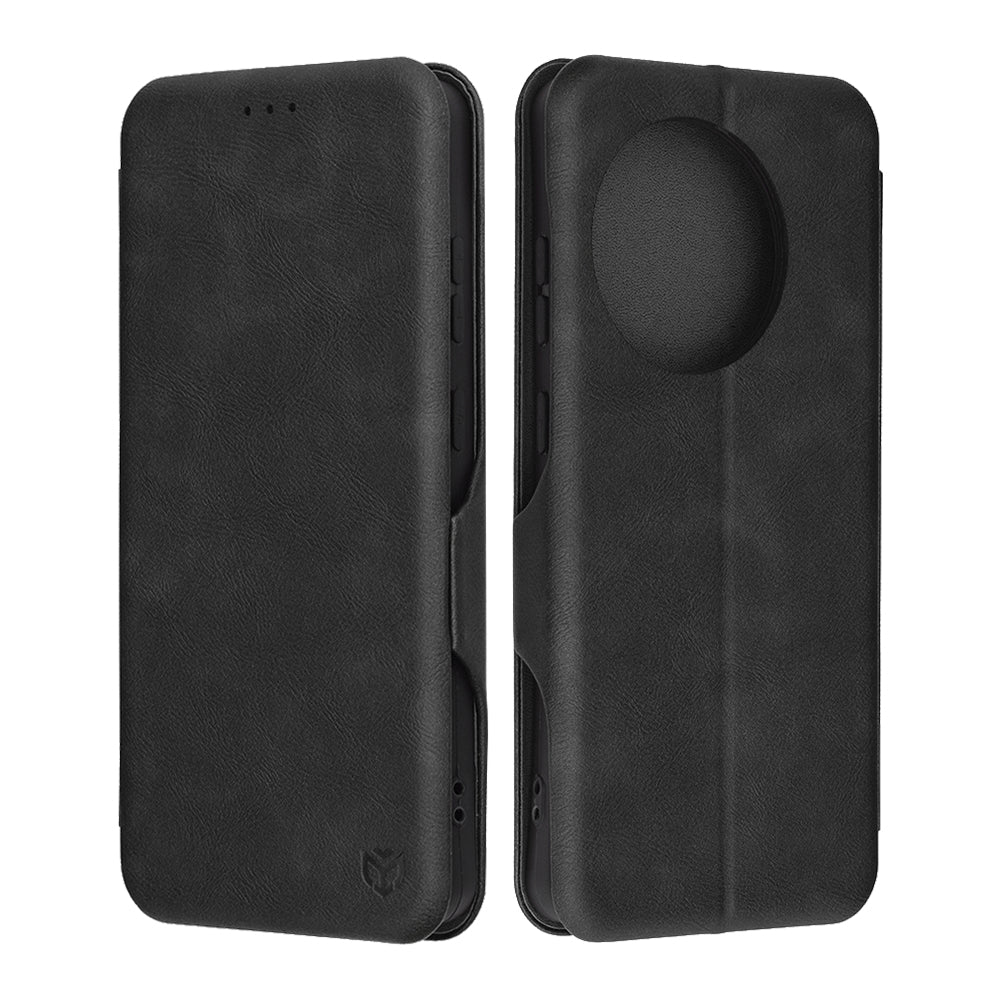 Husa pentru OnePlus 13R, Techsuit, Safe Wallet Plus, Neagra