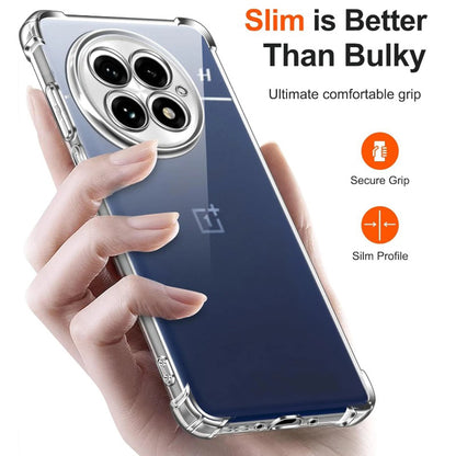 Husa pentru OnePlus 13R, Techsuit, Shockproof Clear, Transparenta