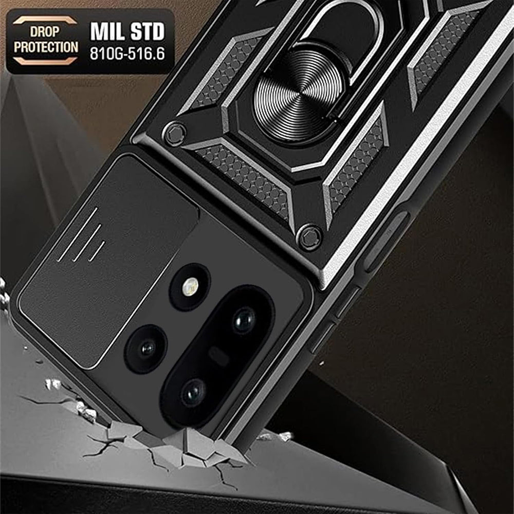 Husa pentru OnePlus 15, Techsuit, CamShield, Albastra