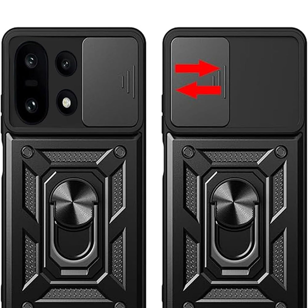Husa pentru OnePlus 15, Techsuit, CamShield, Roz Aurie